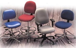 ergonomic chairs and stools