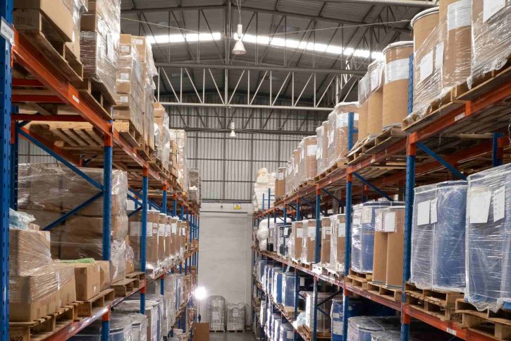Warehouse racking load capacity