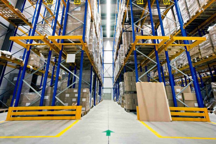 Maintaining warehouse racking hygiene