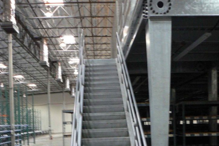 Mezzanine warehouse racking solutions