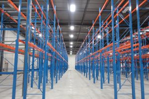 Pallet rack installation