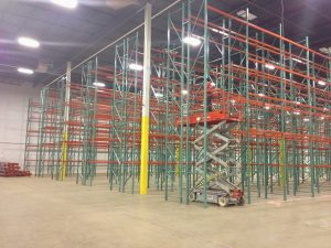 pallet rack installation