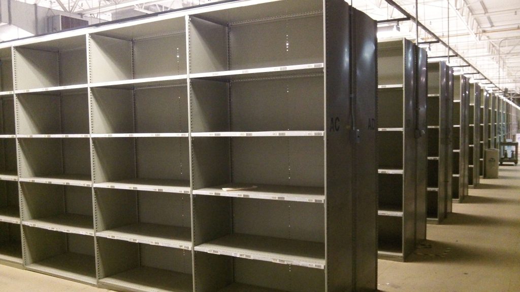 industrial shelving